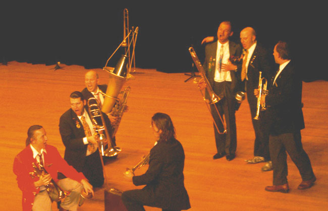 Mnozil Brass in Action